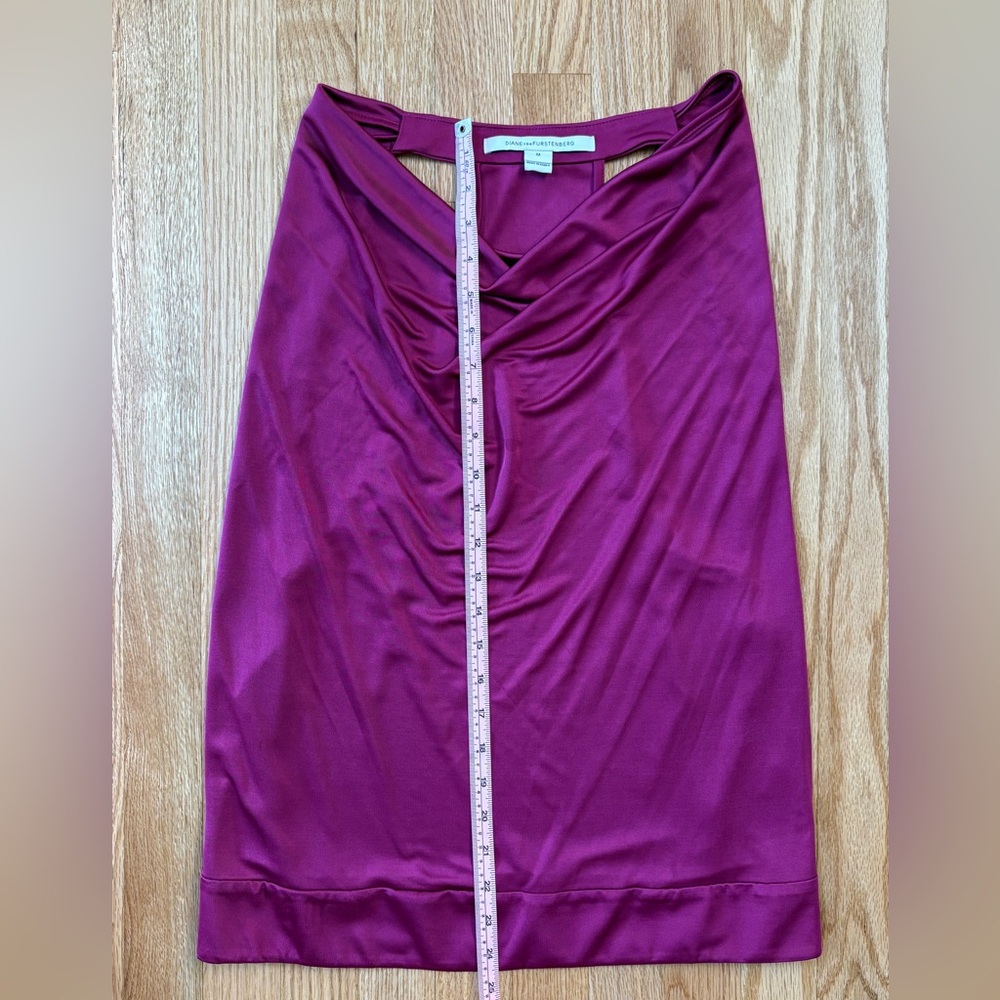 Diane Von Furstenberg Fuchsia Sleeveless Blouse - Picture 7 of 9